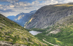 Upper part of the Litldalen valley.