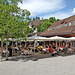 Kartause Ittingen - Die Terrasse vom Restaurant "Mühle"