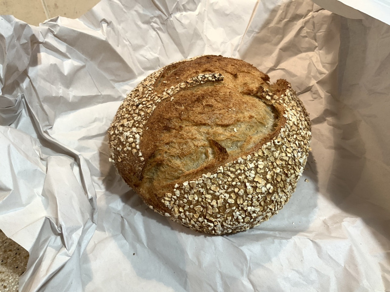 Oat Porridge Sour Bread