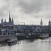 Langsam lichtet sich der Nebel über Würzburg - The fog slowly lifts