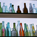 Bottles at a restaurant