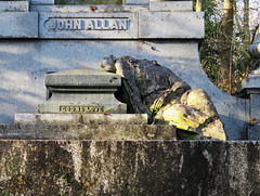 nunhead cemetery, london, c19 tomb of john allan +1865 (5)