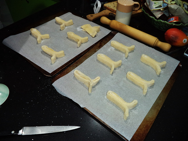 William makes palmiers