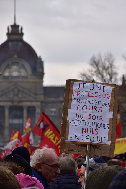 Pensions protest