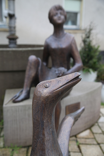 Gänselieslbrunnen [Detail]