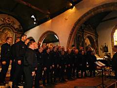 de belles voix du chœur d'homme du Gibloux ( Suisse)la Fête de la Bretagne