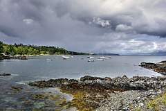 Small boats at Armadale, Isle of Skye