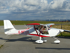 G-MFOX at Perranporth - 16 February 2017