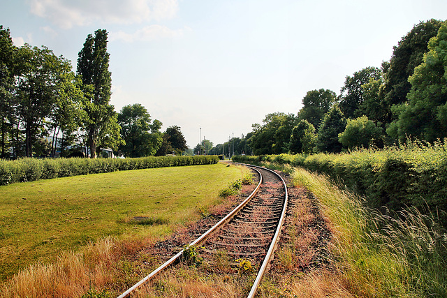 Werksbahngleis zum INOVYN-Gelände (Rheinberg) / 8.06.2023