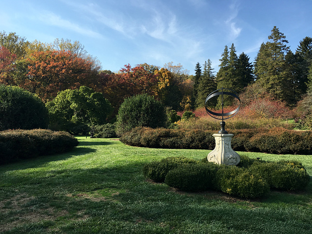 The Sundial Garden at Winterthur