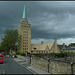 Nuffield in a stormy sky