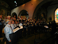 choeur d'hommes (mouezh paotred breizh dans le cadre de la fête de la Bretagne