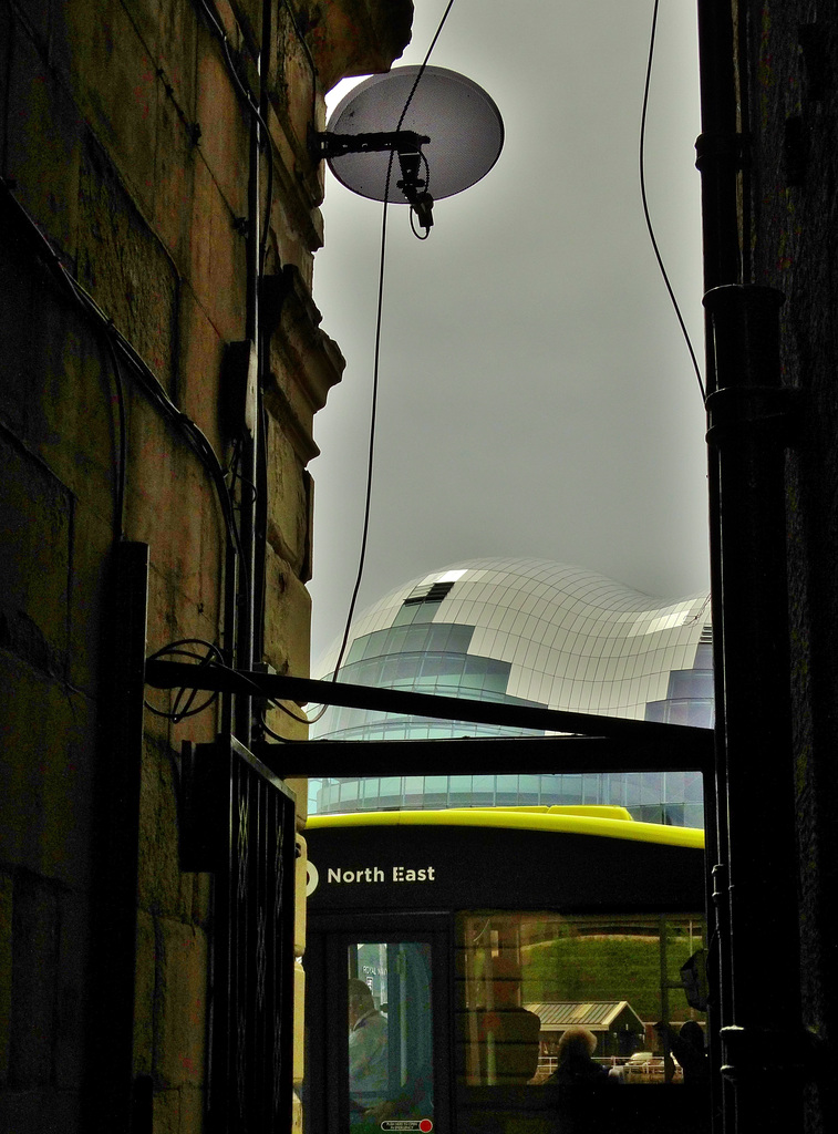 Along The Chares. Newcastle Quayside