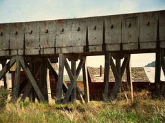 Old aqueduct, Henley, Oregon