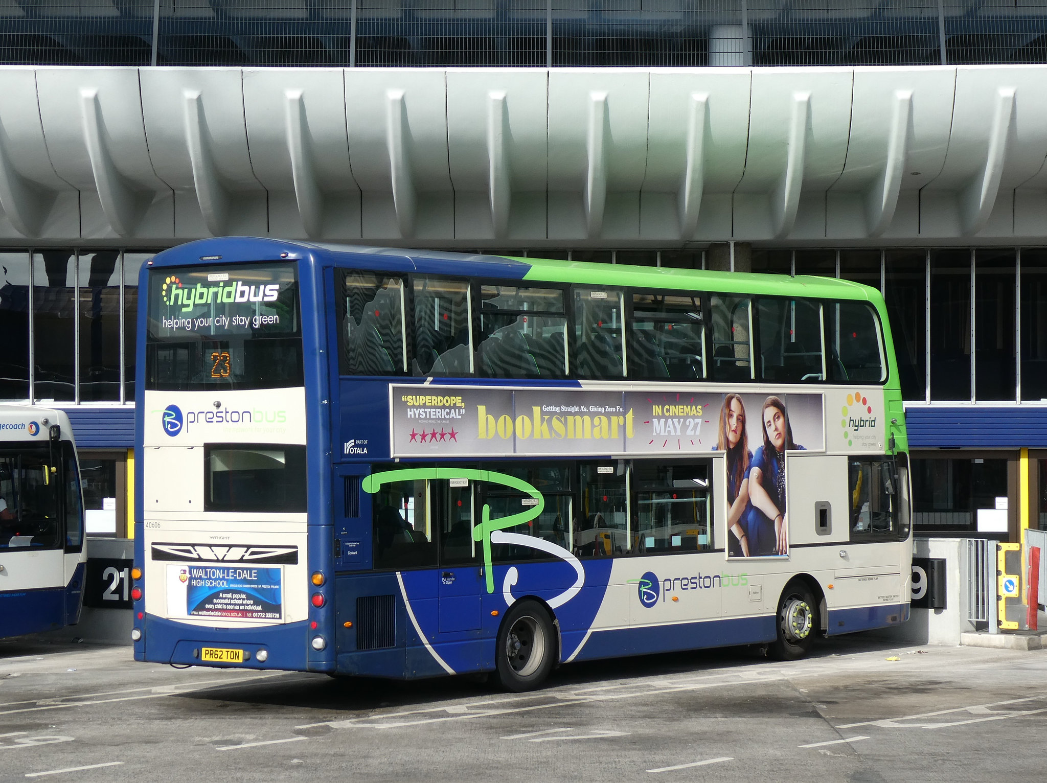 Preston Bus 40606 (PR62 TON) in Preston bus station - 25 May 2019 (P1020212)