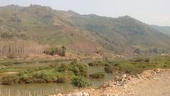 Laos dreamy landscape