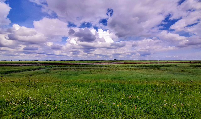 The flat lands of Lincolnshire