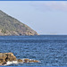 Six-Fours-les-Plages (83). 8 octobre 2014. Iles du Gaou. Vue sur la Cap Sicié.