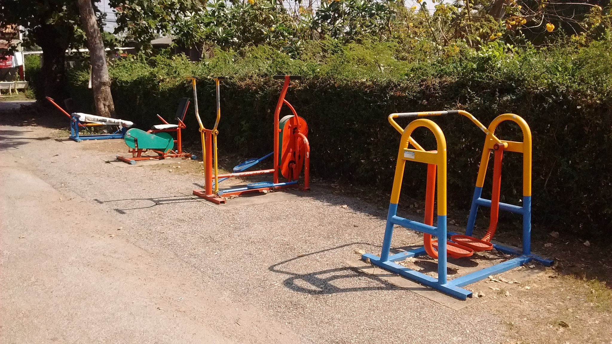 Gymnase en plein air / Outdoor gym