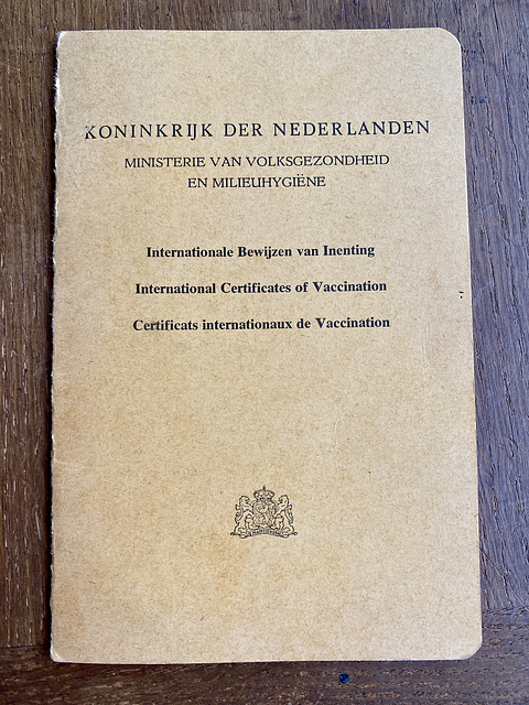 International Certificate of Vaccination