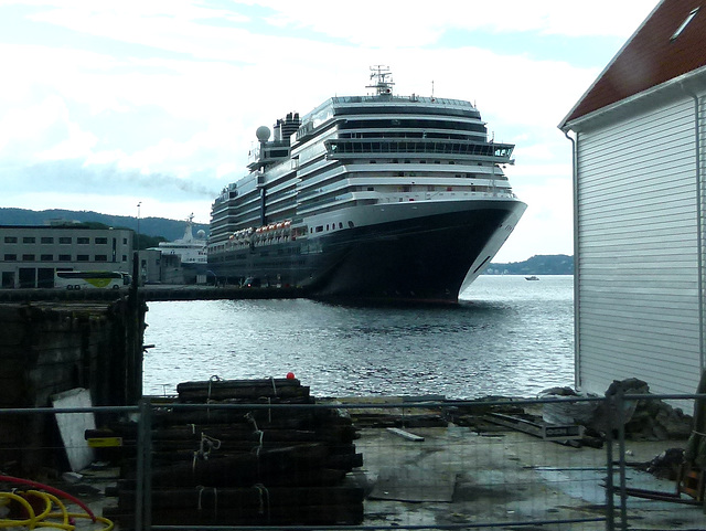 Kreuzfahrer in Bergen