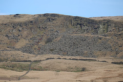 Shelf Benches. Bleaklow