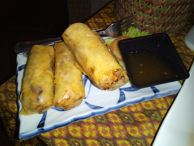 Cambodian spring rolls