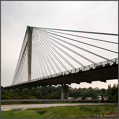 A49-Brücke über Isère