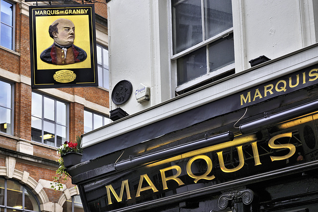 The Marquis of Granby – Rathbone Street, Fitzrovia, London, England