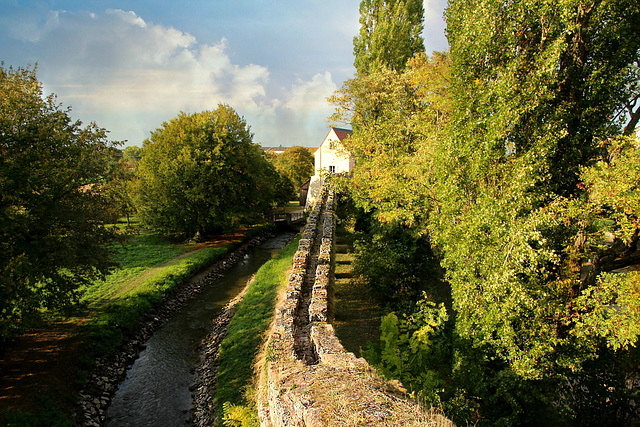 Wege des Wassers farbig