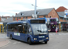 Diamond North West 20723 (YJ57 EKK) in Leigh - 24 May 2019 (P1020018)