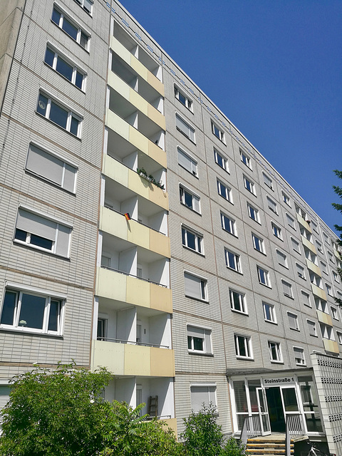 Dresden 2019 – Apartment building on the Steinstraße