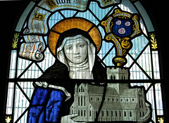 Detail of Stained Glass, Saint George's Church, Nottingham