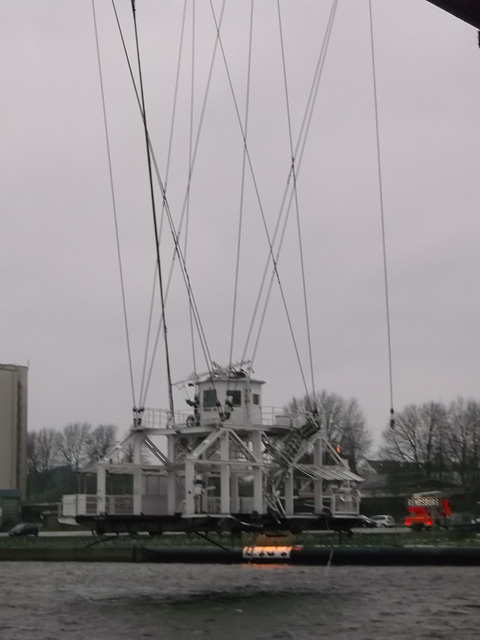 Schwebefähre Rendsburg Kollision mit Frachter am 08.01.2016