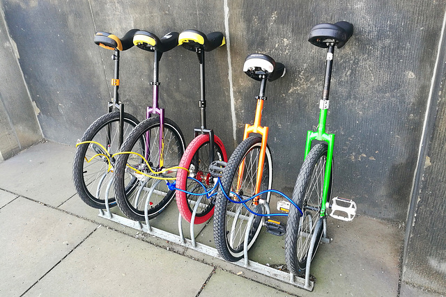 Dresden 2019 – Unicycles