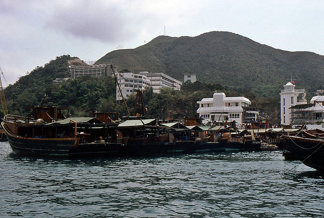 Fischerboote in Honkong