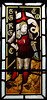 Detail of Stained Glass, St George's Church, Saint George's Drive, Nottingham