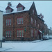 snowing in Canal Street