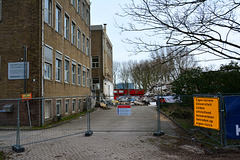 Demolition of the former Clusius Laboratory