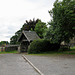 Lynch gate at the Church of St Peter, Higham on the Hill