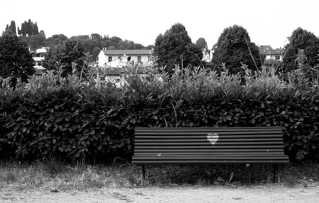 lonely heart bench - HBM!