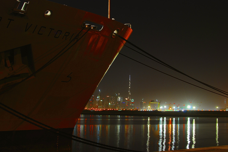 Dubai at night