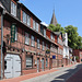 Gadebusch, Lübsche Straße im Sonnenlicht