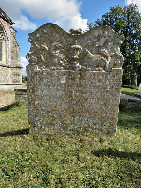 lawford church, essex (80) c18 gravestone