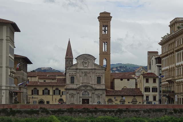 Looking Across To Piazza Ognissanti