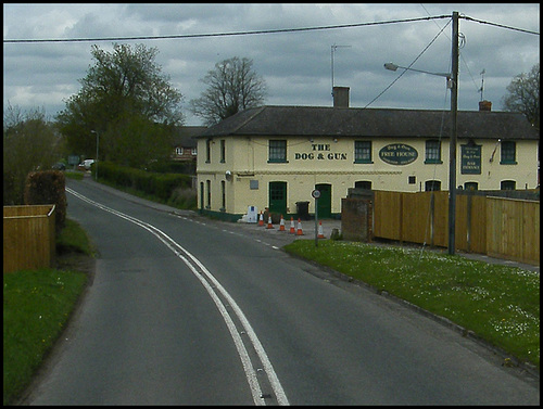 Dog and Gun at Netheravon