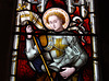 Detail of Stained Glass, Stanford On Soar Church, Nottinghamshire