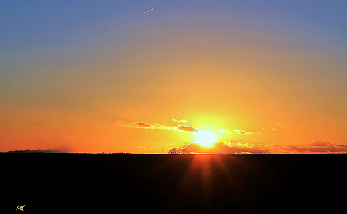 au crépuscule