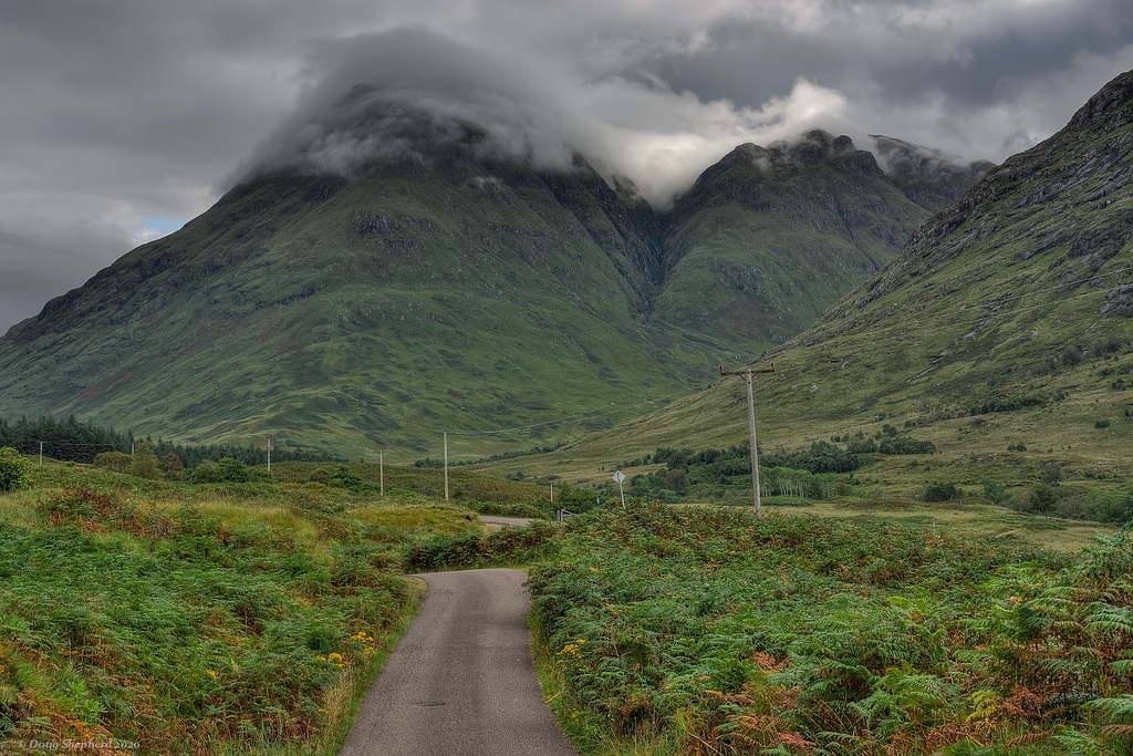 A shroud of Cloud on Stob Dubh and Beinn Ceitlein (1 x note)