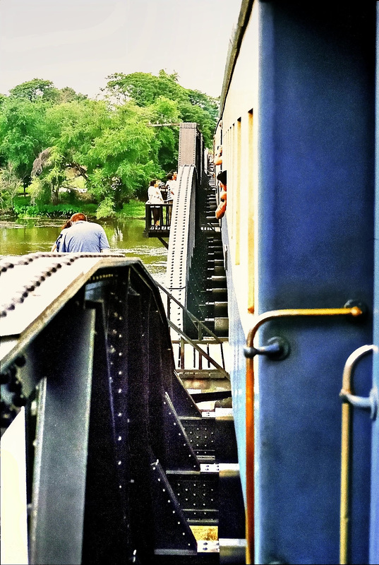 River Kwai - auf der Brücke. ©UdoSm